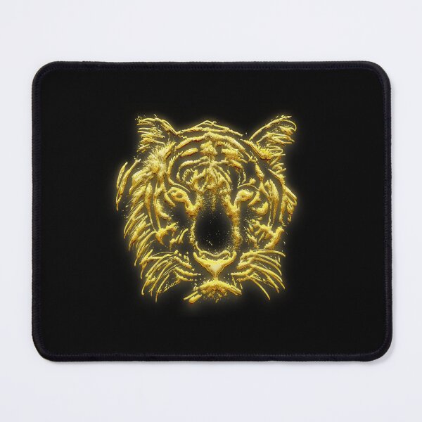 Item preview, Tiger Head Golden 3D art | Tiger head Goden art 3d art designed and sold by KARTICK DUTTA.