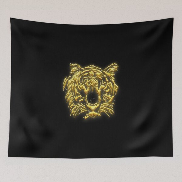 Item preview, Tiger Head Golden 3D art | Tiger head Goden art 3d art  designed and sold by KARTICK DUTTA.