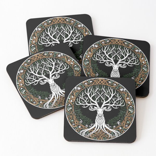 Item preview, Cernunnos Tree of Life designed and sold by TheDangerDeer.