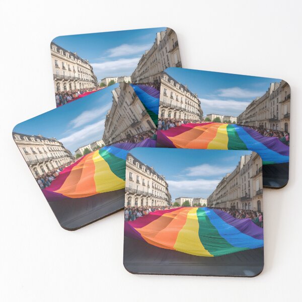 Item preview, A big rainbow flag in the city designed and sold by vialgames.