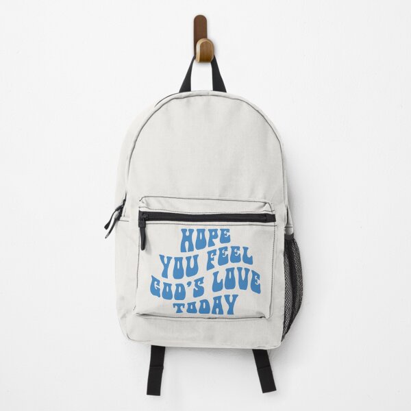Item preview, Hope You Feel God's Love Today Wavy Typography-Blue by Bossy Cat Home designed and sold by BossyCatHome.