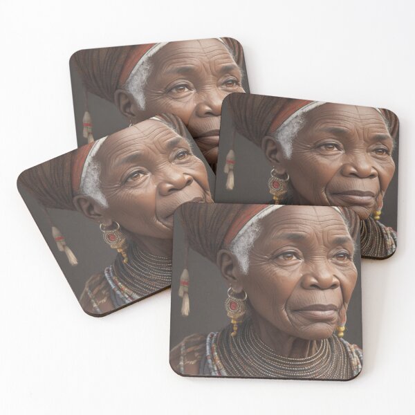 Item preview, Elder African Zulu female 4 designed and sold by Rothnaric.