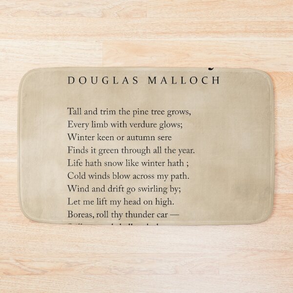 Item preview, Constancy - Douglas Malloch Poem - Literature - Typewriter Print 1 - Vintage designed and sold by Studio Grafiikka.
