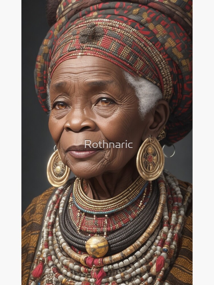 African Maasai female 1 Art Board Print for Sale by Rothnaric