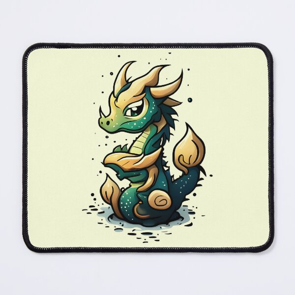 Item preview, Seawing WOF Baby Dragon Kawaii designed and sold by druidwolfart.