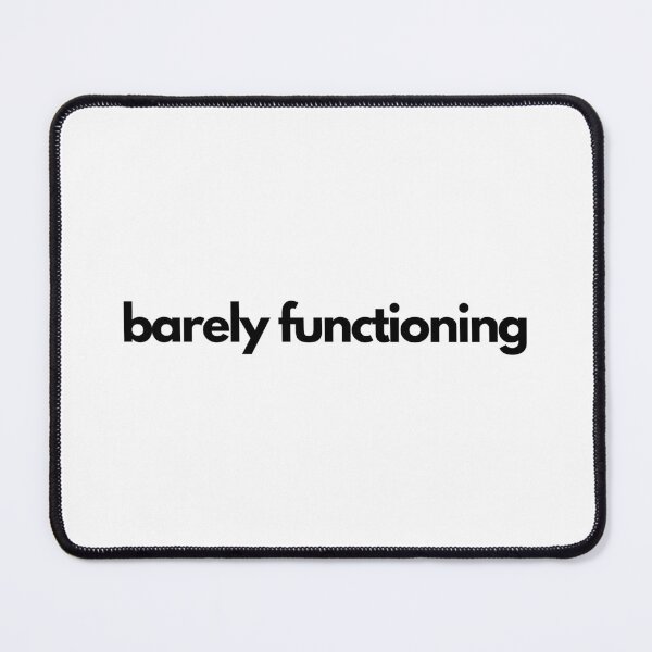 Item preview, barely function - black text designed and sold by MerlinsHut.