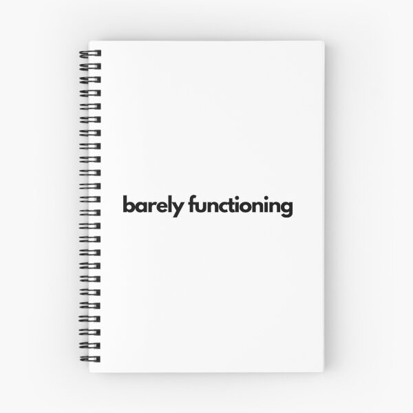 Item preview, barely function - black text designed and sold by MerlinsHut.