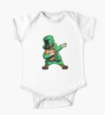 Dabechaun Dabbing Leprechaun St Patrick Day Shirt March 17th One Piece - Short Sleeve