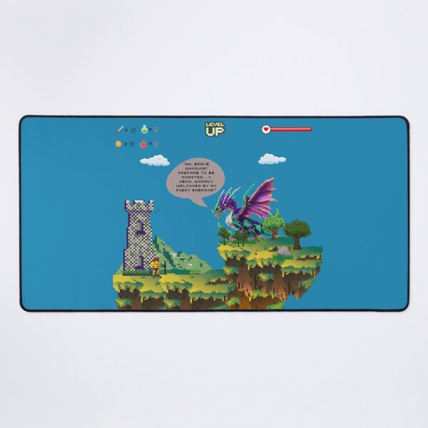 Item preview, Dragon | Pixels | Funny | Video Games designed and sold by LynZorArts.