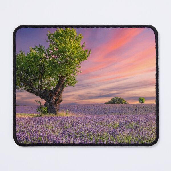 Item preview, Lavender field sunset designed and sold by vialgames.