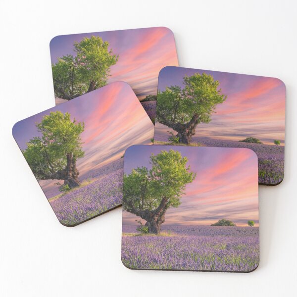 Item preview, Lavender field sunset designed and sold by vialgames.