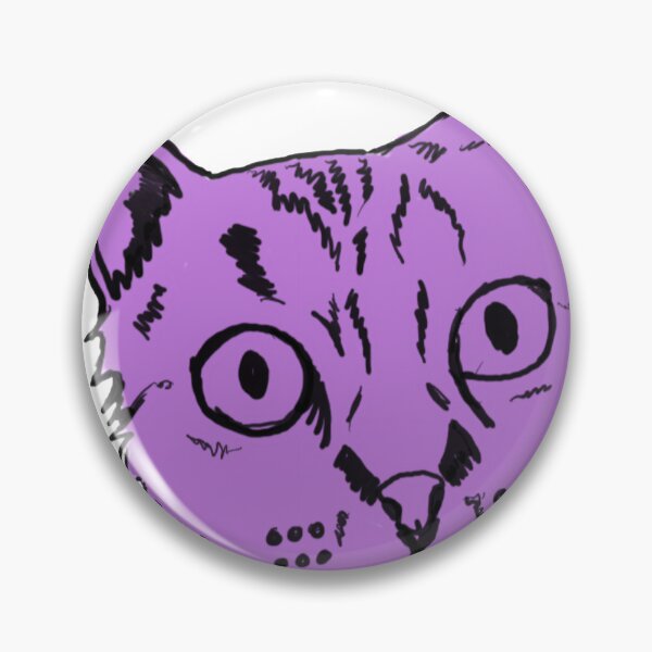 Item preview, Cool Cat purple designed and sold by GarFlo.