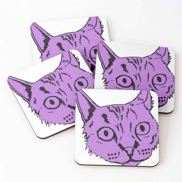 Item preview, Cool Cat purple designed and sold by GarFlo.