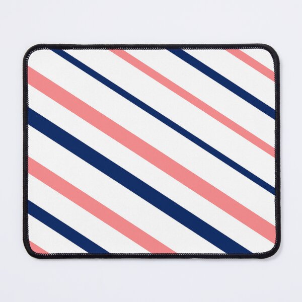 Item preview, Rotated Lines - Dark Blue, Pink designed and sold by InfinityPattern.
