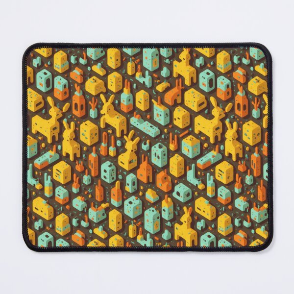 Item preview, Isometric pattern of rabbits designed and sold by Framacu.