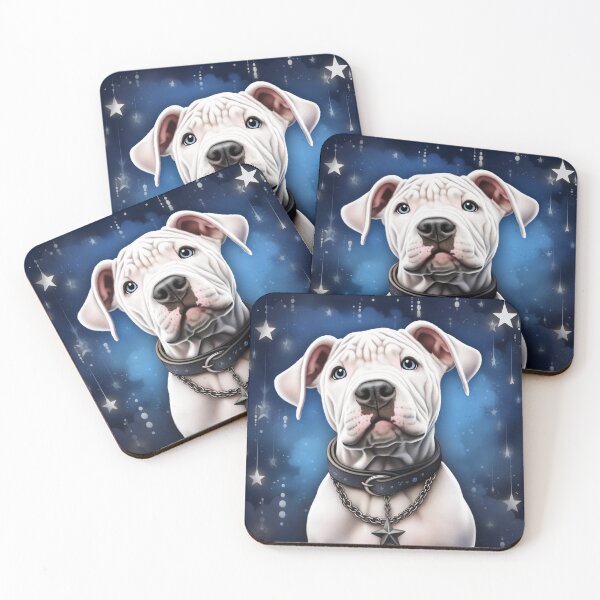 Item preview, Dogo Argentino Puppy designed and sold by Nocturne  Paws.