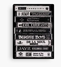Hip Hop Tapes Canvas Print