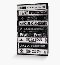 Tarjeta de felicitación Cintas de hip hop
