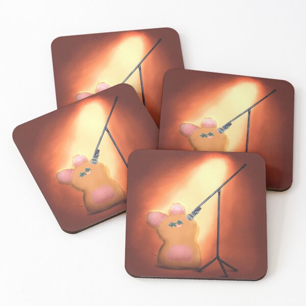 Item preview, Sesame Sings at Karaoke Night - Dark Orange with Spotlight designed and sold by mwkairos.