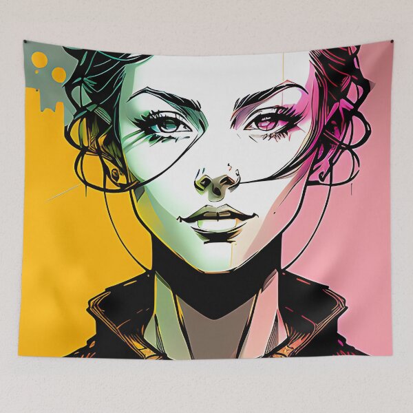 Item preview, Beautiful Girl - Inkpunk designed and sold by CyberInc.