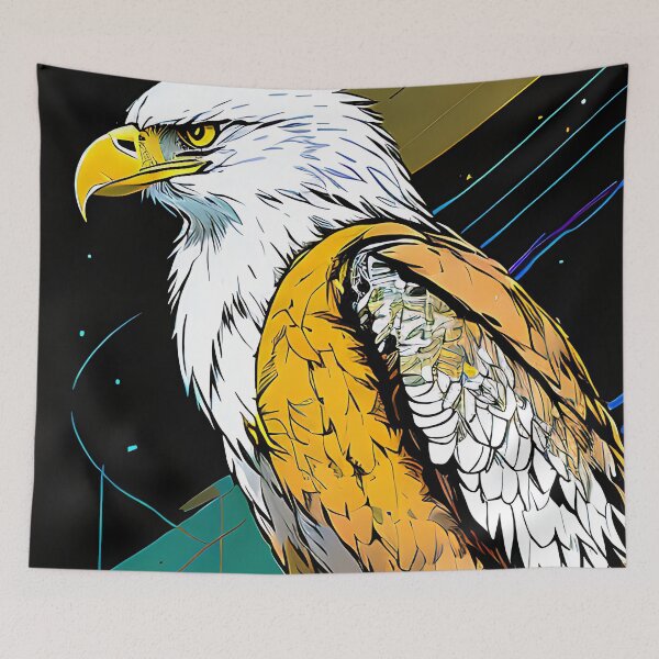 Item preview, Portrait of an Eagle - Inkpunk designed and sold by CyberInc.