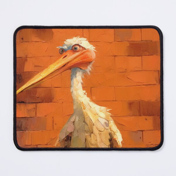 Artikelvorschau, Pelican on Bricks: Surreal Journey in the World of Neo-Expressionism entworfen und verkauft von Piotrek0001.