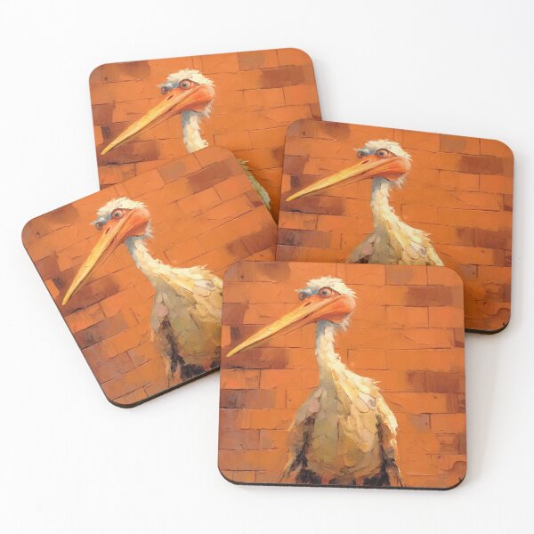 Artikelvorschau, Pelican on Bricks: Surreal Journey in the World of Neo-Expressionism entworfen und verkauft von Piotrek0001.