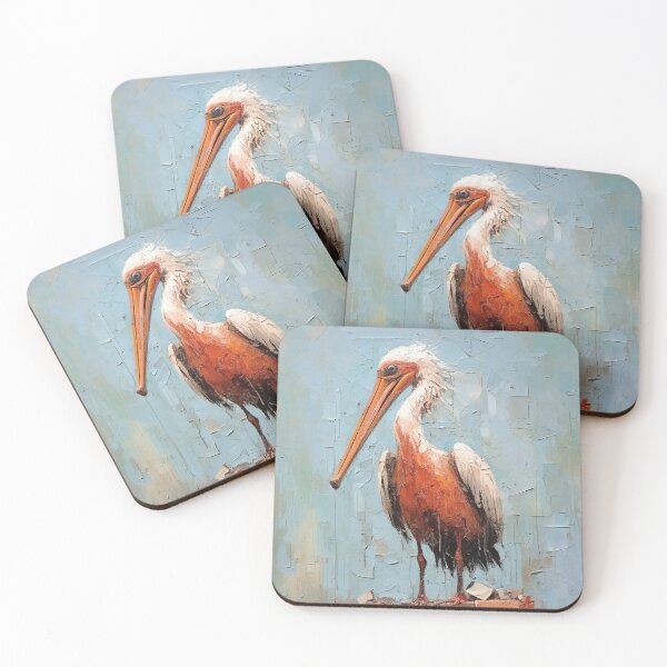 Artikelvorschau, Pelican on Bricks: Surreal Journey in the World of Neo-Expressionism entworfen und verkauft von Piotrek0001.