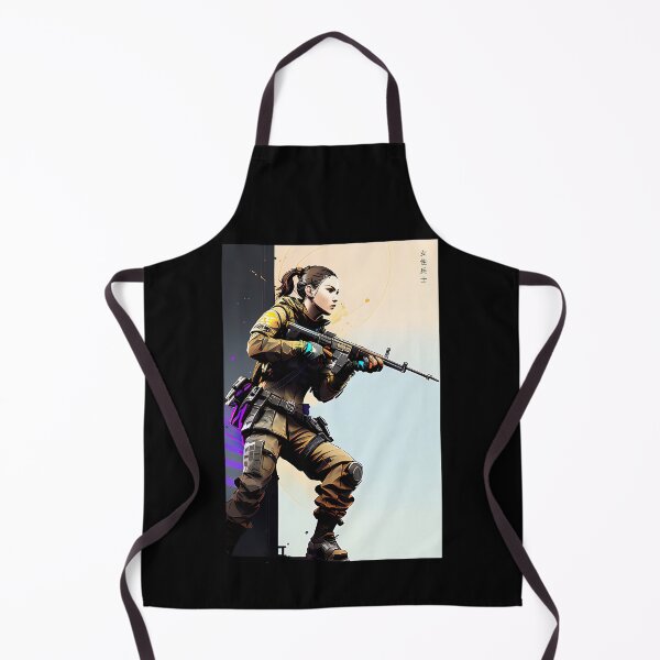 Item preview, Female Soldier - Inkpunk designed and sold by CyberInc.