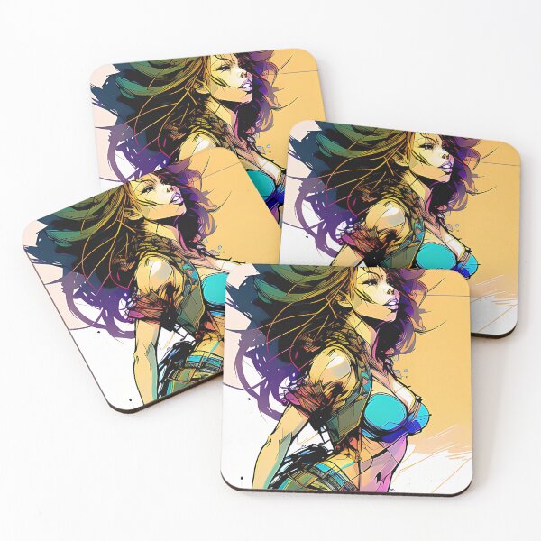 Item preview, Brown Skin Girl - Inkpunk designed and sold by CyberInc.