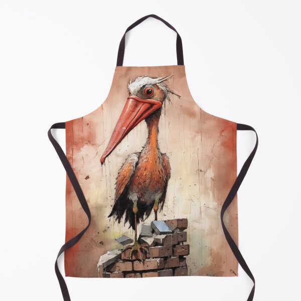 Artikelvorschau, Pelican on Bricks: Surreal Journey in the World of Neo-Expressionism entworfen und verkauft von Piotrek0001.