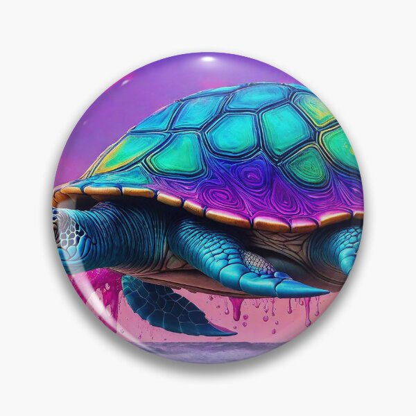 Item preview, Turtle Neon Sunset designed and sold by wilLisonePolli.