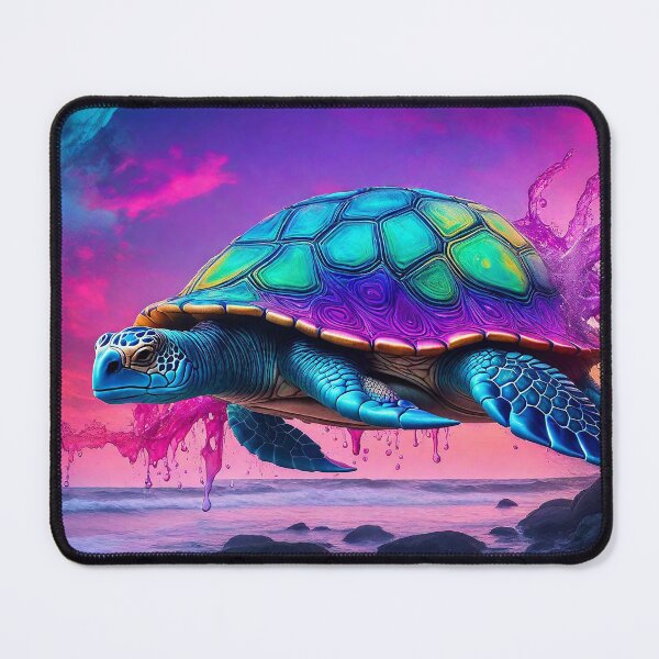 Item preview, Turtle Neon Sunset designed and sold by wilLisonePolli.