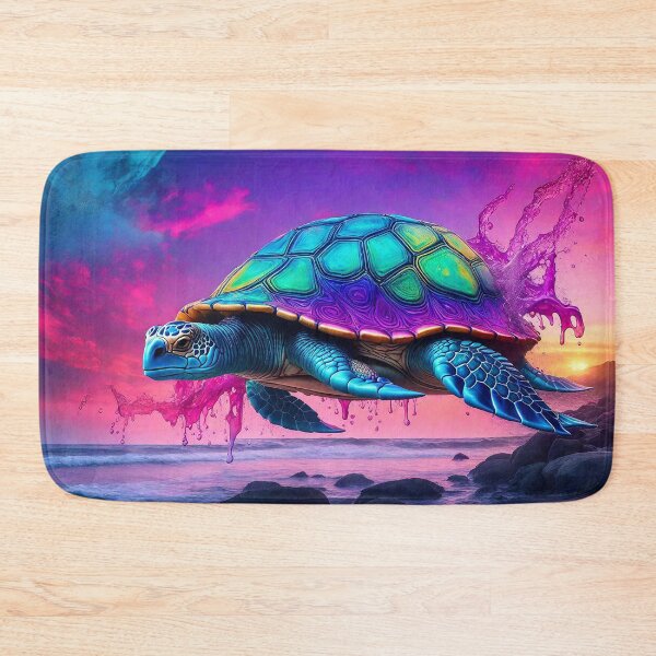 Item preview, Turtle Neon Sunset designed and sold by wilLisonePolli.