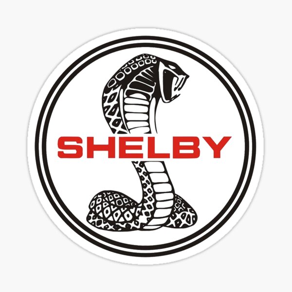 Shelby Mustang Cobra Logo Sticker for Sale by VidalGutkowski
