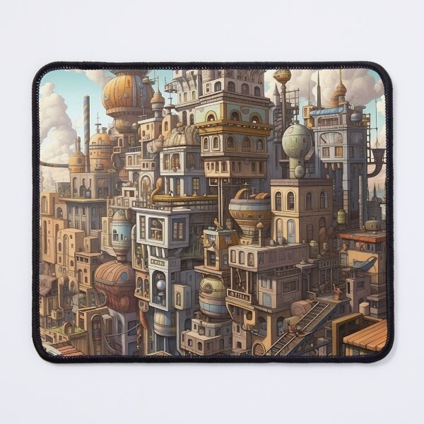 Item preview, Imaginative City - Abstract Art - Cityscape designed and sold by Gameasty.