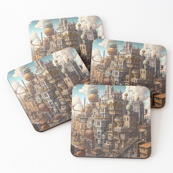 Item preview, Imaginative City - Abstract Art - Cityscape designed and sold by Gameasty.