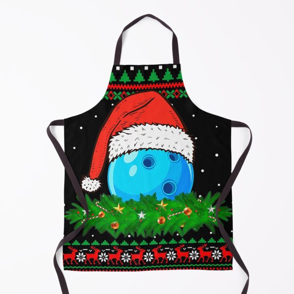 Artikelvorschau, Weihnachts-Pyjama-Bowlingball-Liebhaber, Weihnachtsmütze, Weihnachtsbeleuchtung, Premium entworfen und verkauft von Dinaortez.