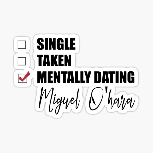 Item preview, Mentally Dating Miguel Ohara designed and sold by Bend-The-Trendd.