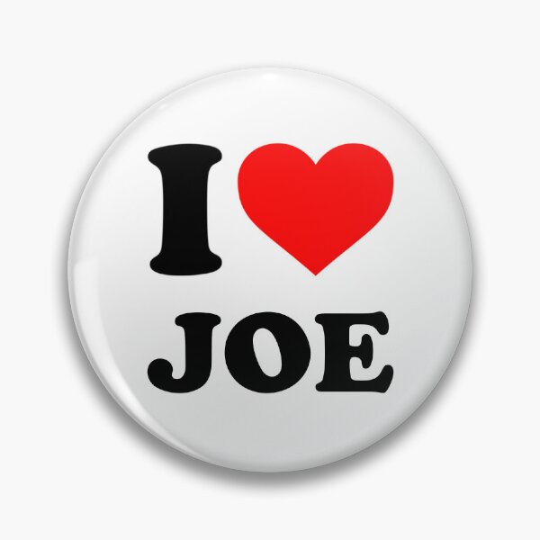 Item preview, I ❤️ JOE designed and sold by Mawked.