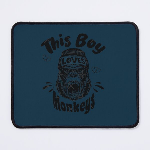 Item preview, This Boy Loves Monkeys Lover Monkey Animal Saying designed and sold by mseokdong.