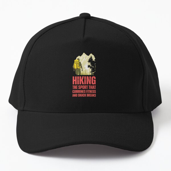 Item preview, Hiking: The Sport That Combines Fitness And Snack Breaks. hiking humor designed and sold by HikingGalleria.