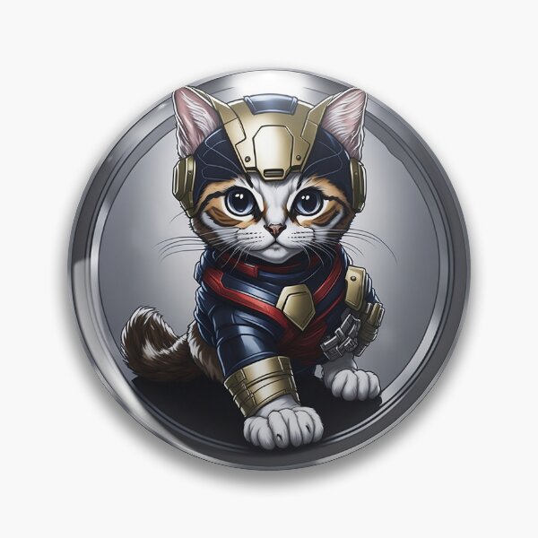 Item preview, Superhero cat designed and sold by creativepankaj.