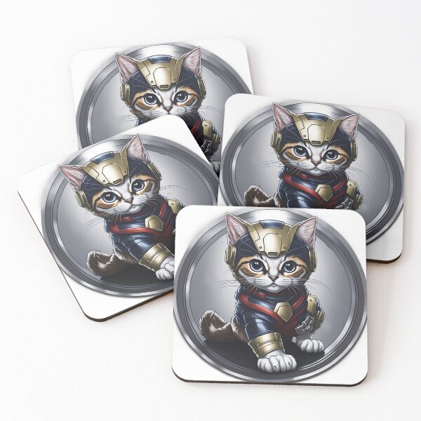 Item preview, Superhero cat designed and sold by creativepankaj.