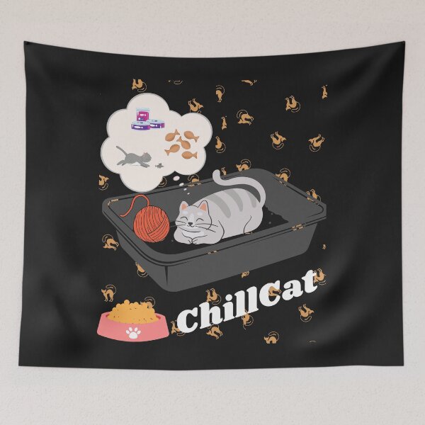 Item preview, Chillcat! designed and sold by BrookProject.