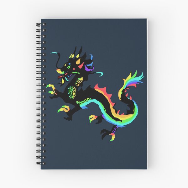 Item preview, Ink and Rainbow Dragon designed and sold by Black-Orc.