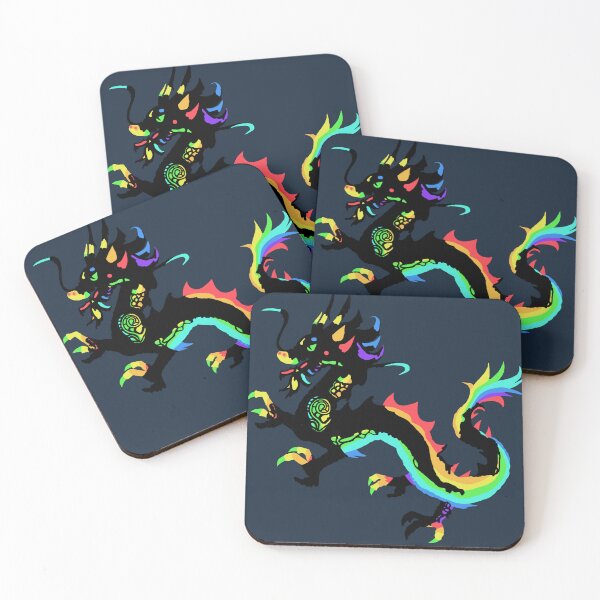Item preview, Ink and Rainbow Dragon designed and sold by Black-Orc.