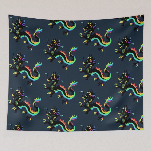 Item preview, Ink and Rainbow Dragon designed and sold by Black-Orc.
