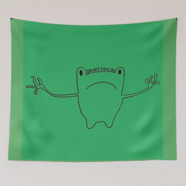 Item preview, Grumpy Frog Boi designed and sold by sofiademos.