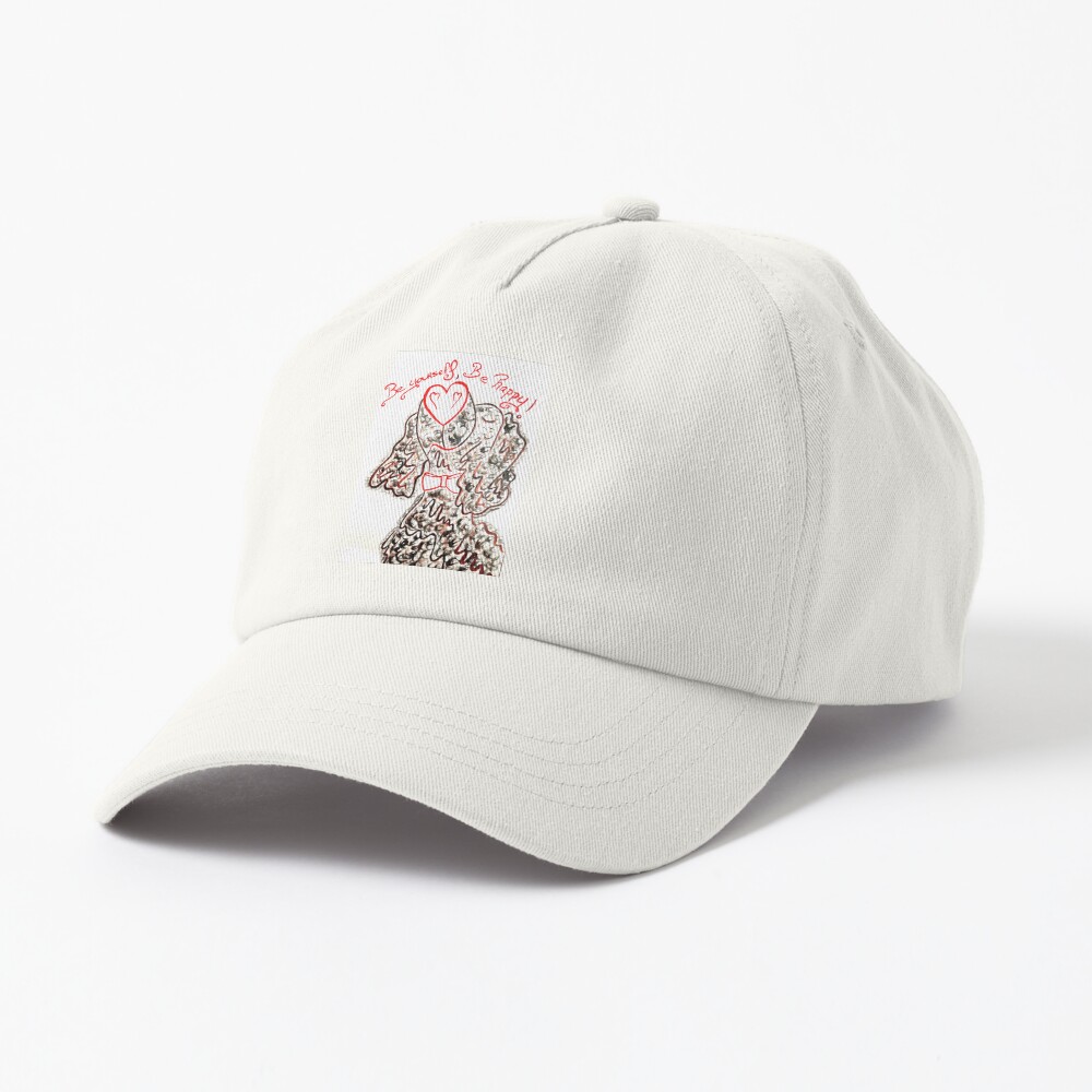 Aperçu de l'œuvre Casquette Dad Hat créée et vendue par doudouedition.